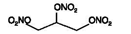 Nitroglycerin Structural Formula