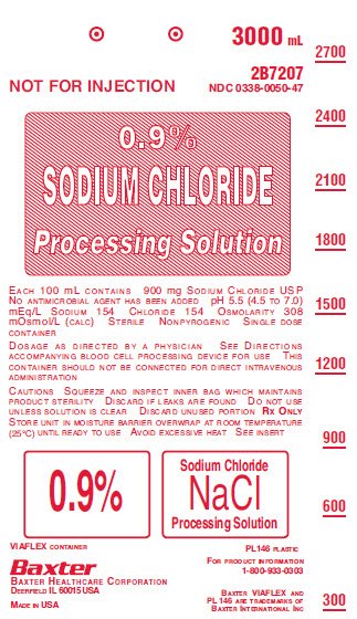 Sodium Chloride Representative Container Label