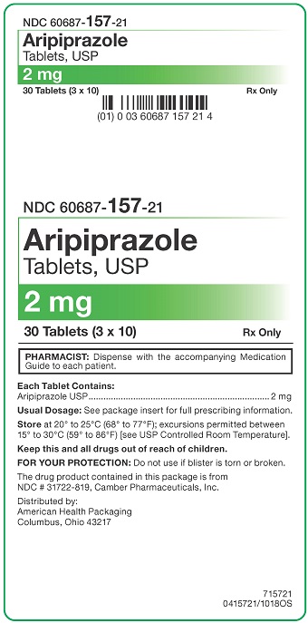 2 mg Aripiprazole Tablets Carton