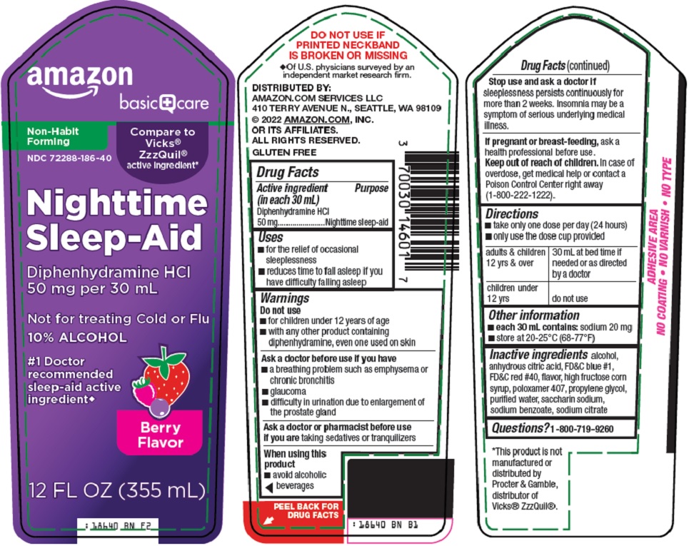 Nighttime Sleep-Aid Label