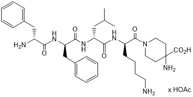 Difelikefalin acetate chemical structure