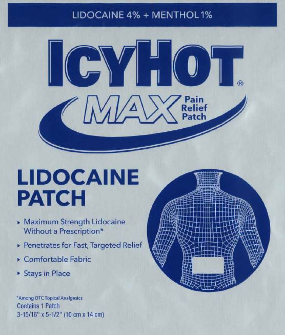 Icy Hot | Lidocaine, Menthol Patch while Breastfeeding