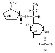 Clindamycin in 5% Dextrose Structural Formula