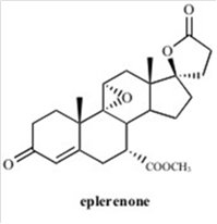 structural formula of eplerenone