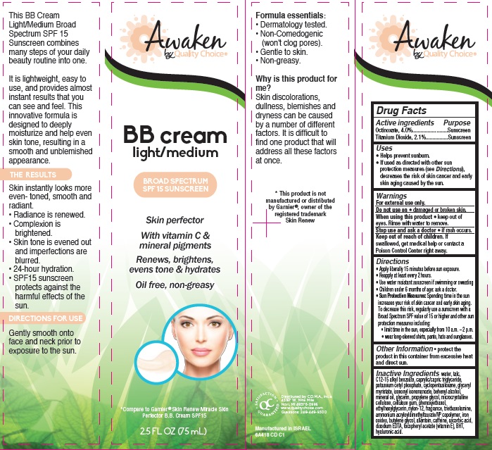 Awaken Skin Perfector Bb Broad Spectrum Spf 15 Sunscreen Light Medium Breastfeeding