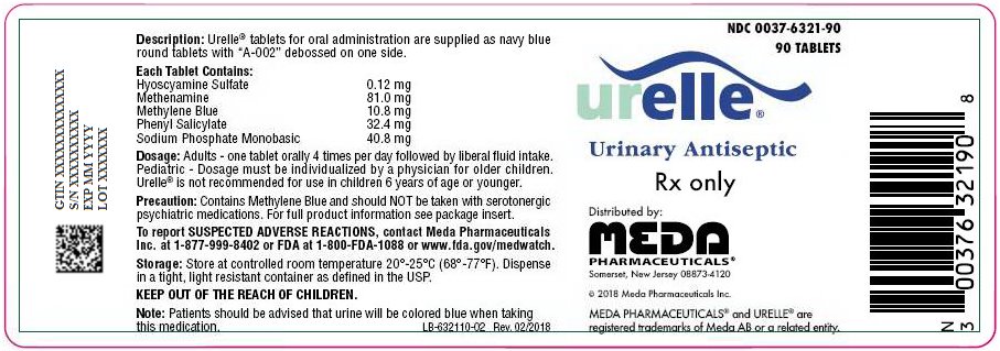 Urelle Antiseptic Label