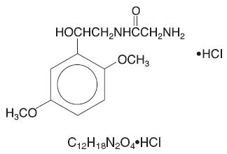 Midodrine Hydrochloride Structural Formula