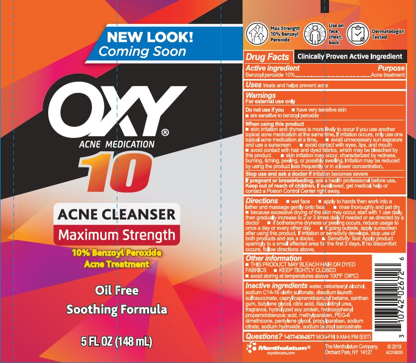 Oxy 10 Acne Cleanser