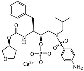 Fosamprenavir Structural Formula