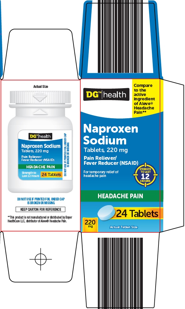 Naproxen Sodium Tablets, 220 mg Carton Image 1