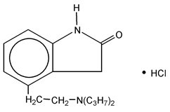 Ropinirole Hydrochloride Structural Formula