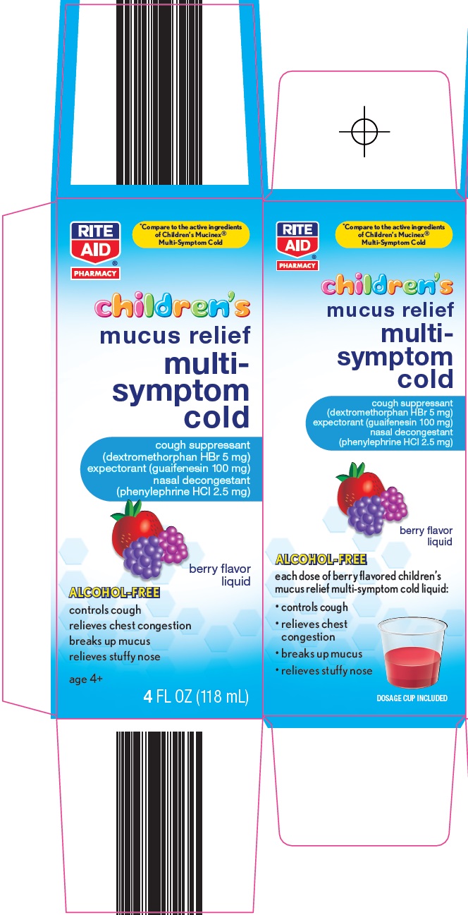 Childrens Mucus Relief Multi Symptom Cold while Breastfeeding