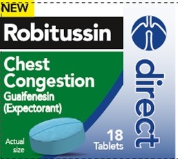 Robitussin Direct Chest Congestion 18 tablets