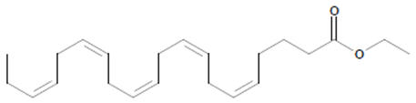 EPA ethyl ester structural formula