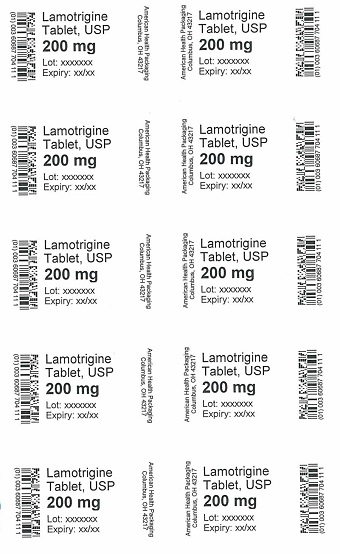 200 mg Lamotrigine Tablet Blister