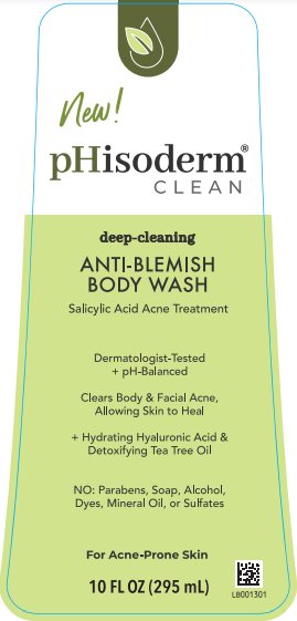 pHisoderm Clean Anti-Blemish Body Wash