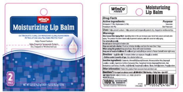 Winco Moisture Spf 15 Lip Balm | Oxybenzone, Octinoxate, Petrolatum Stick Breastfeeding