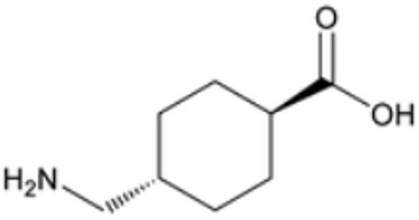 Tranexamic Acid Structural Formula