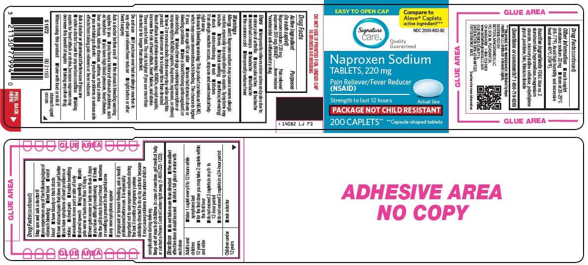 Naproxen Sodium Label