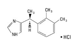 Dexmedetomidine hydrochloride in 0.9% sodium chloride injection Structural Formula