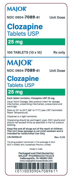 25 mg Carton Label