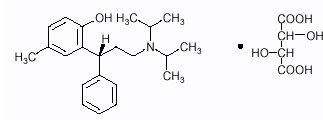 structural formula of tolterodine tartrate