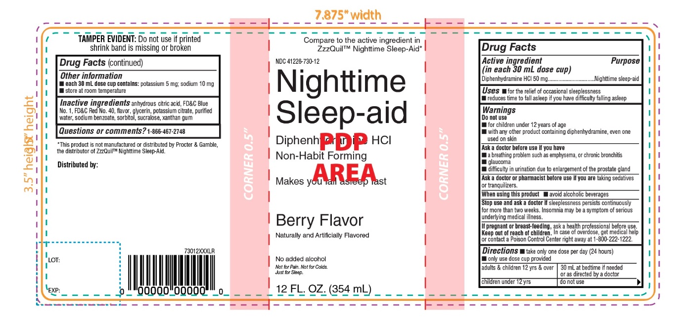 KROGER Nighttime Sleep Aid Berry Flavor 12 FL OZ