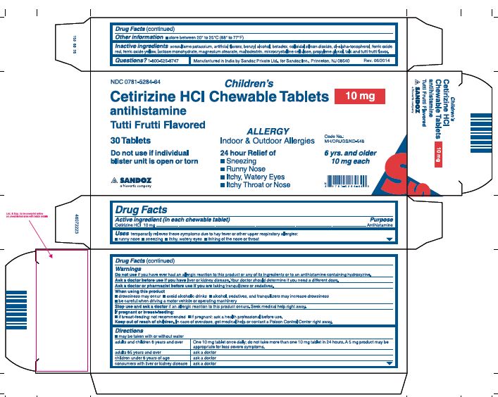 Certrizine HCl Chewable Tablets 10mg.JPG