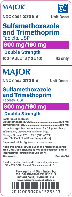 800 mg/160 mg carton label