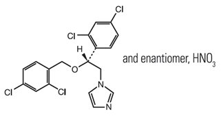 Miconazole Nitrate Structural Formula