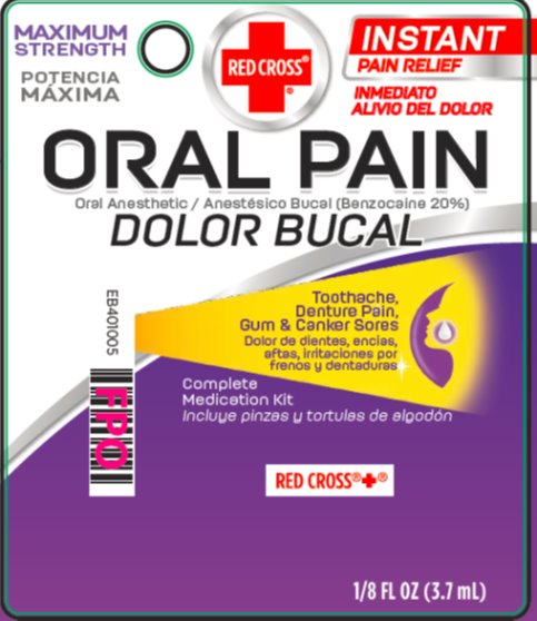 Red Cross Oral Pain Relief | Benzocaine Liquid while Breastfeeding