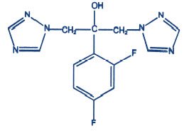 Fluconazole Structural Formula