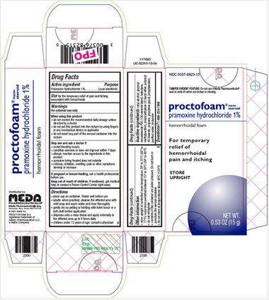 Proctofoam Hydrochloride Foam Carton Label