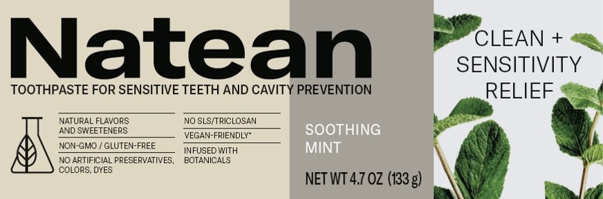 Natean Clean+Sensitivity Relief 4.7 OZ