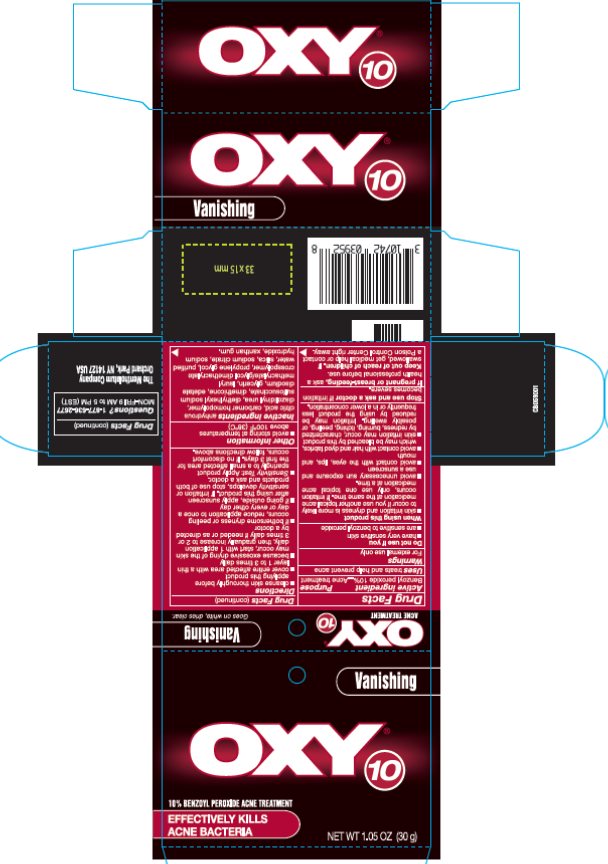 Oxy 10 Vanishing
