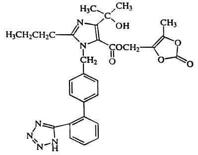 olmesartan medoxomil structural formula