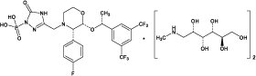 Fosaprepitant Dimeglumine Chemical Structure