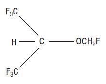 Sevoflurane Structural Formula