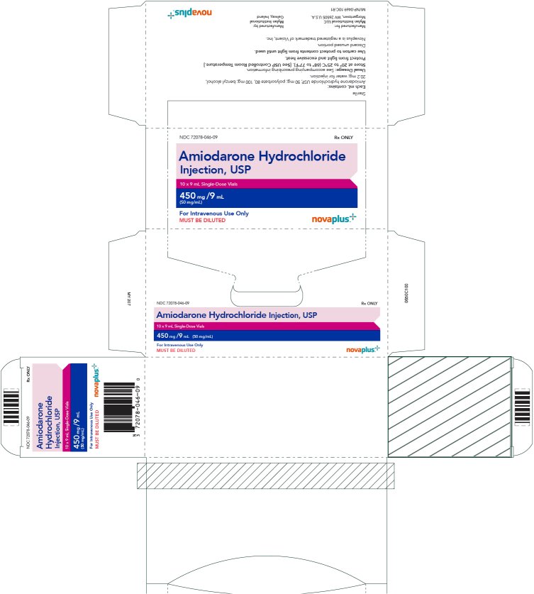 Amiodarone Hydrochloride Injection, USP 450 mg/9 mL Carton Label