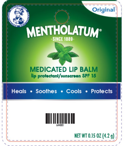 Mentholatum Medicated Lip Balm Original