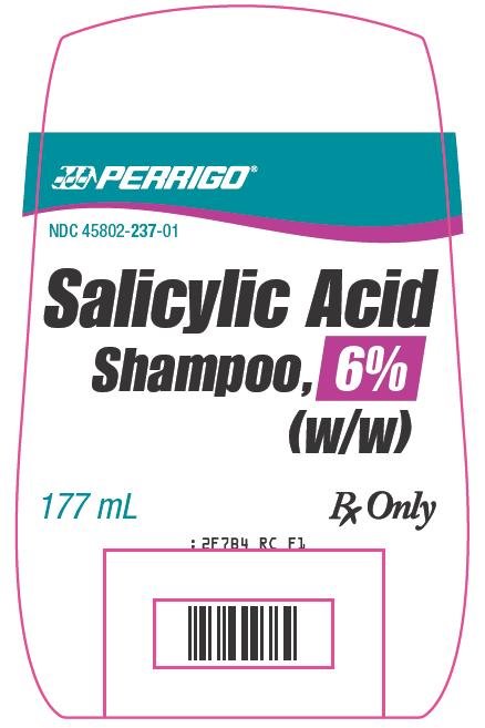 Salicylic Acid Shampoo, 6% (w/w) Front Label