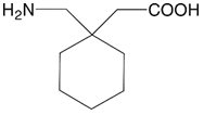 Gabapentin Structural Formula
