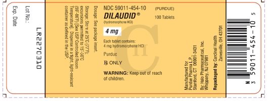 Dilaudid label