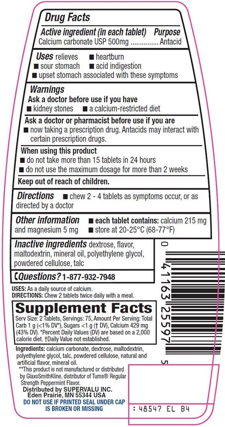Is Equaline Antacid | Calcium Carbonate Tablet, Chewable safe while breastfeeding