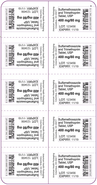 400 mg/80 mg Sulfamethoxazole & Trimethoprim Tablet Blister