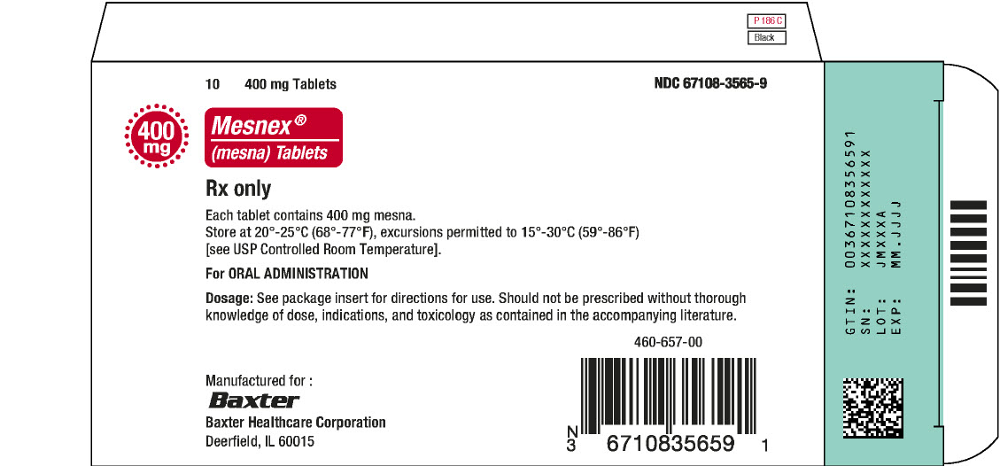 Mesnex Representative Carton Label 1 of 2 67108-3565-9
