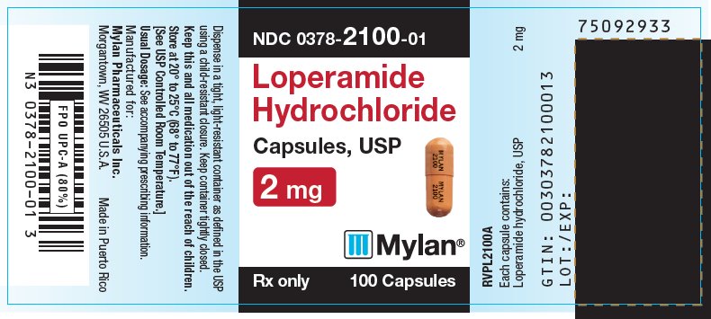 Loperamide Hydrochloride Capsules USP, 2 mg