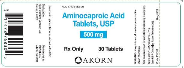 bottle label - 500 mg tablets