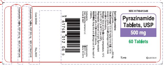Bottle label - 500 mg 60 Tablets
