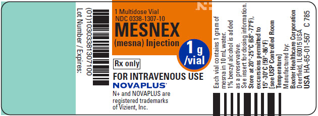 Representative Mesnex NovaPlus container label NDC 0338-1307-10